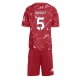 Liverpool Jeremy Jacquet #5 Replike Domaci Dres za djecu 2026-27 Kratak Rukav (+ Kratke hlače)